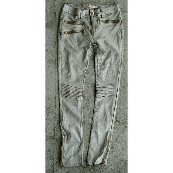 Tahnee metallic distressed jeans. Medium - Picture 1 of 4